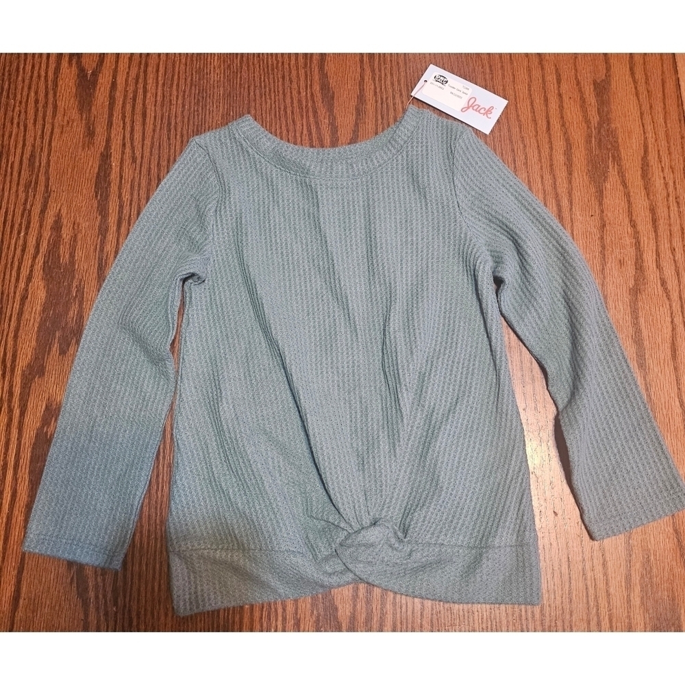 NEW Cat & Jack Girl's Waffle Knit Top